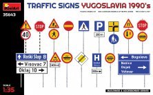 1/35 Yugoslavia Traffic Signs 1990s