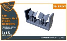 1/48 F4B Whaley Mk.I Flare brackets for Clear Prop