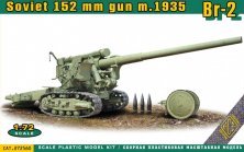 1/72 BR-2 Soviet 152mm heavy gun m.1935
