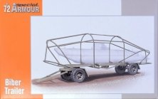 1/72 Trailer for the Kleinesboot Biber / kleinkampfbnde Biber G