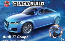 Audi Tt Coupe Quick Build Blue No glue or paint required