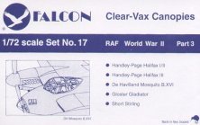 Falcon 1/72 RAF WWII Part 3 Verrières vac-form Falcon 1/72 RAF WWII Part 3 Verrières vac-form