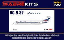 1/144 Douglas DC-9-30 Delta ex-Fly, new decals