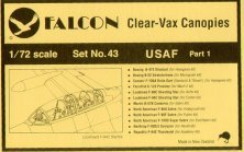 Falcon 1/72 USAF Part 1 - Années 1950-1980 Décals Avions Falcon 1/72 USAF Part 1 - Années 1950-1980 Décals Avions