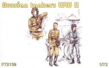 CMK Figurines Tankistes Sovi�tiques WWII 1/72 x3