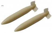 1/48 Napalm bomb m/58 (SAAB 32 Lansen)