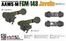 1/35 US/UK AAWS-M FGM-148 Javelin Portable Anti-tank Missile