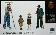 1/35 Peasants Western Europe WWII