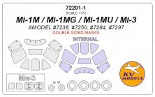 1/72 Mil Mi-1M / Mi-3 paint masks