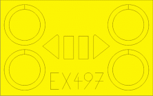 Mask 1/48 I-153 Chaika