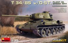 1/35 T-34/85 with D-5T Plant 112, 1944 with Interior Kit