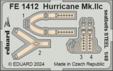 1/48 Hurricane Mk.IIc seatbelts STEEL HOBBYB