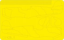 Mask 1/72 Spitfire camo scheme B