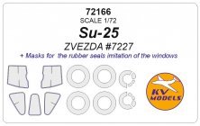 1/72 Sukhoi Su-25 masks