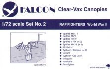 Falcon Verri�res vacuform�es RAF WWII Pt.1 1/72