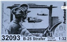1/32 B-25 Strafer Cockpit set (HK MODEL)