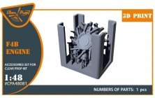 1/48 F4B-3/4 Engine for Clear Prop