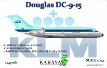 1/144 KLM Douglas DC-9-15  PH-DNA  PH-DNB