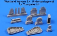 1/72 Westland Wyvern S.4 Undercarriage set (TRUMP)