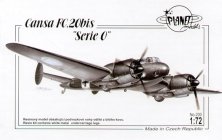 1/72 Cansa FC.20 bis heavy fighter. Decals Italian x 2, German x