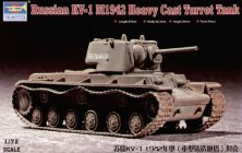 Trumpeter KV-1 Model 1942 Tourelle Coul�e 1/72