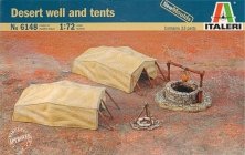 1/72 Desert well & tents