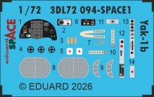 Eduard 1/72 Yak-1b Arma Hobby Maquette Avion
