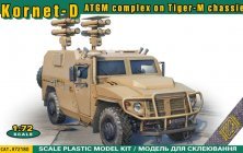 1/72 Kornet-D Atgm complex Tiger-M chassis