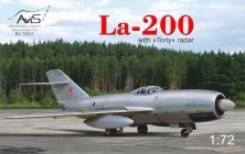 1/72 La-200 with Toriy radar