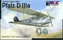 MAC Pfalz D.IIIa 1/72 Modellbausatz Flugzeug