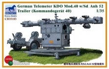1/35 German Telemeter KDO Mod.40 w/Sd.Anh 52 Trailer