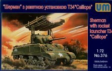 1/72 Rocket launcher M4A3 with T34 'Calliope'