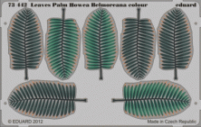 1/72 Leaves Palm Howea Belmoreana colour