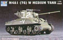 Trumpeter Maquette M4A1 Sherman 76W 1/72