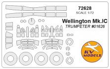 1/72 Vickers Wellington Mk.IC + wheels masks