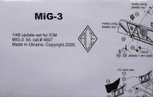 1/48 Update set for MiG-3 (ICM)