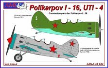 1/48 Polikarpov I-16 UTI-4 Interior set (Russia)
