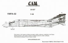 1/32 McDonnell F-4B Phantom 148398 DW/00 VMFA-321 Thunderbolts