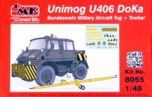 1/48 Unimog U406 DoKa Military Airport Tug with towbar