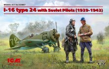 1/32 I-16 type 24 with Soviet Pilots