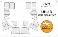 1/72 Bell UH-1D paint masks