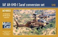 1/48 Iaf Boeing AH-64D-I SARAF conversion set