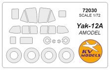 1/72 Yakovlev Yak-12A + wheels masks