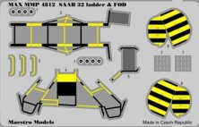1/48 SAAB 32 Lansen  ladder&FOD (colour PE set)