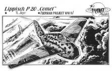 Planet 1/72 Lippisch P 20 Comet Tl Caccia