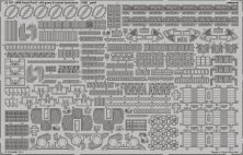 SET 1/200 HMS Hood AA guns & rocket launchers