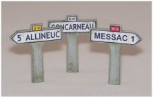 1/35 Fingerposts  France II (3 pcs.)