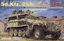 1/35 SD KFZ. 251 AUSF.C (3 in 1)