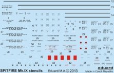 1/48 Supermarine Spitfire Mk.IX stencils