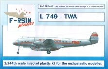 1/144 Lockheed L-049/L-749 Constellation  TWA  laser decals